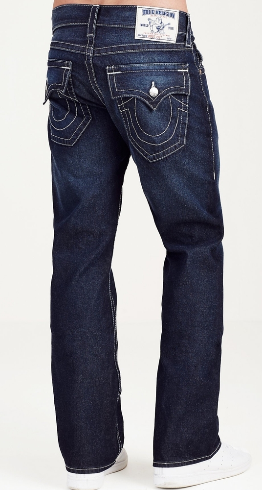 True Religion Boot Cut jeans with flap pockets